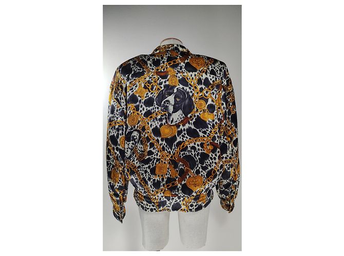 Chaqueta oversize Escada de seda XL Multicolor - vista 5