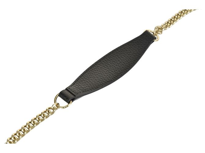 Gucci Borsa Soho a Mano Nera Donna Pelle Cellarius Mod. 598211 A7M0G 1000 Nero - vista 7