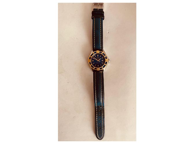 Breitling Lady Armbanduhr Stahl Dunkelblau Marineblau - Ansicht 4