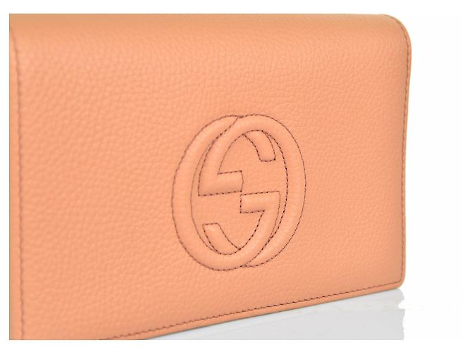 Gucci Borsa Soho a Mano Beige Donna Pelle Cellarius Mod. 598211 A7M0G 2754 - vista 4