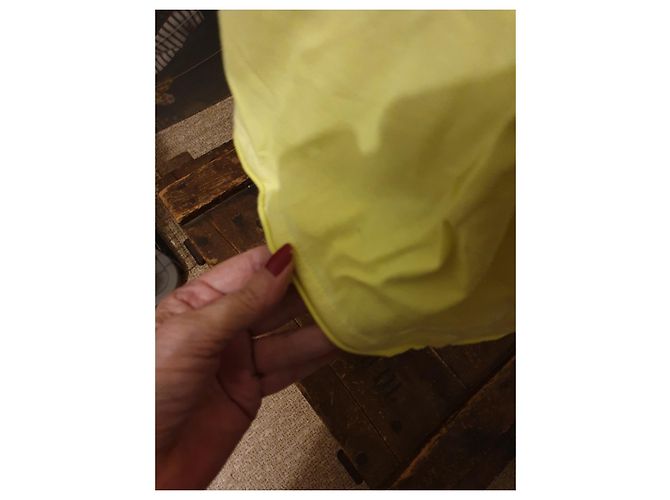 T-shirt Dsquared2 Gialla e Nera in Cotone Giallo - vista 7