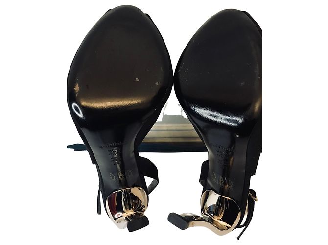 Baldinini rhinestone sandals Black - view 5