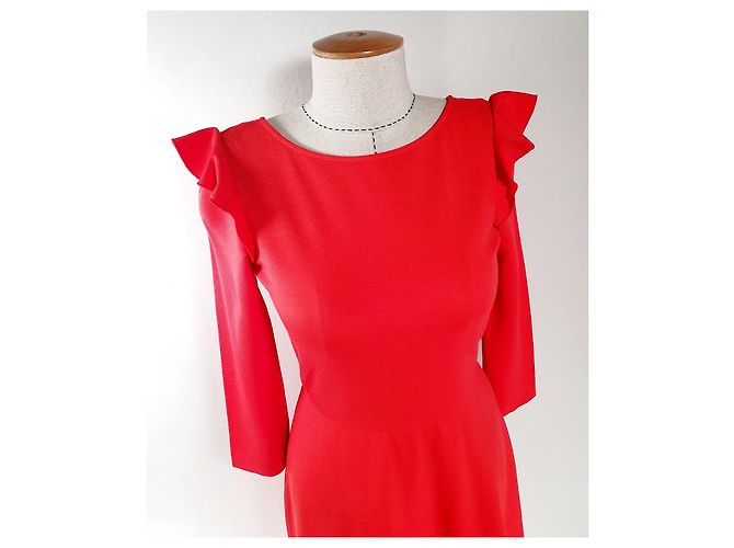 Max & Co Platea Kleid Rot - Ansicht 2