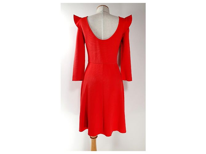 Max & Co Platea Kleid Rot - Ansicht 4