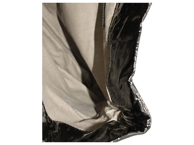 Pochette Marc Jacobs con borchie in vernice nera Nero - vista 6