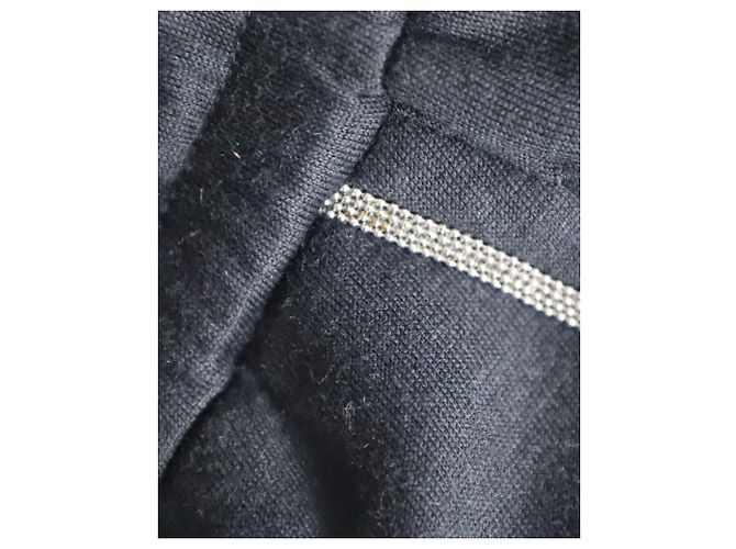 Brunello Cucinelli Tapered Jogginghose mit Kordelzug aus marineblauer Baumwolle - Ansicht 5