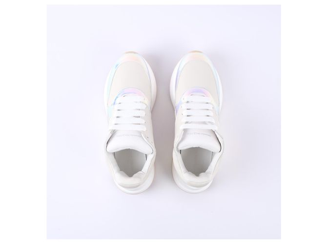 ALEXANDER MCQUEEN  Sneakers EU 40 Pelle Grigio - vista 2