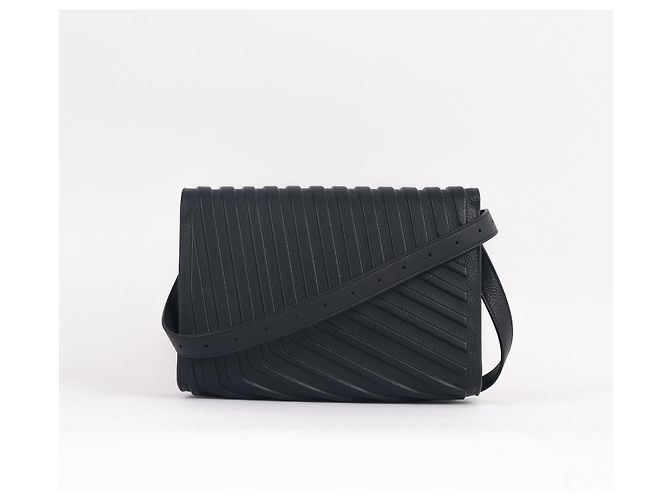 BALENCIAGA Borse a mano Pelle Nero - vista 2