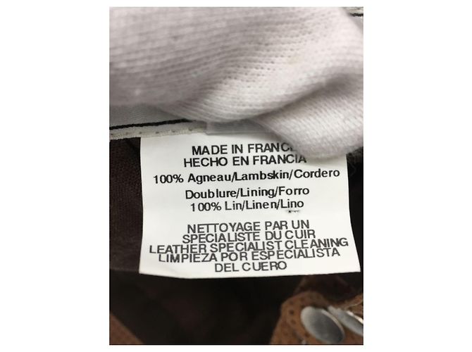 **Gorra marrón Hermès Castaño - vista 6