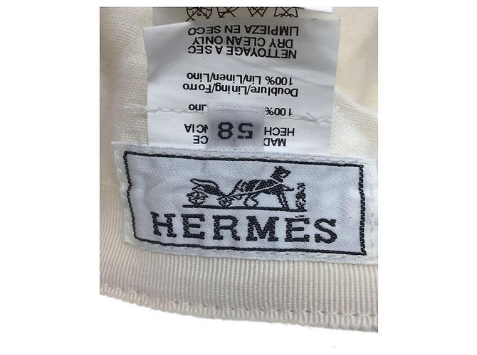 Hermès **Hermes Canvas Cap Crudo - vista 5