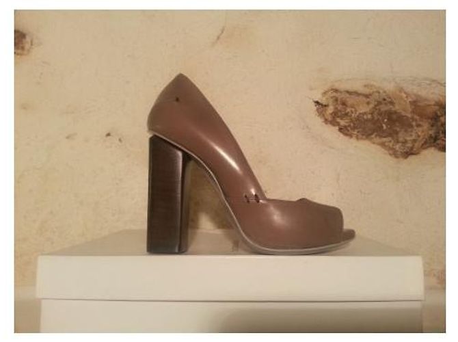Costume National New Sandy Leder Pumps 36 - Ansicht 3