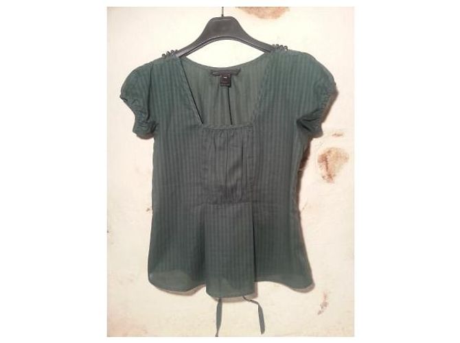 Blusa Marc by Marc Jacobs Verde Oscuro de Algodón - vista 3