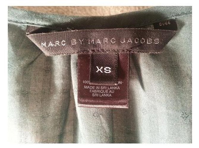 Blusa Marc by Marc Jacobs Verde Oscuro de Algodón - vista 6