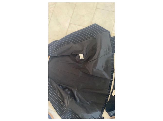 Céline Wool Pantsuit Dark Grey - view 2