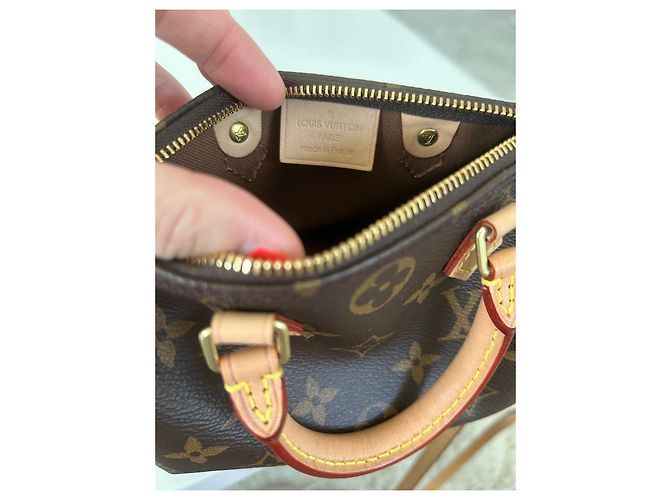 Louis Vuitton Nano Speedy Braun - Ansicht 6