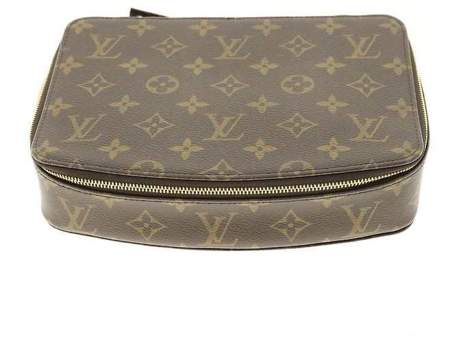 LOUIS VUITTON Monogram Monte Carlo Bijoux Accessoire Boîte M47350 Auth LV 39765 - vue 7