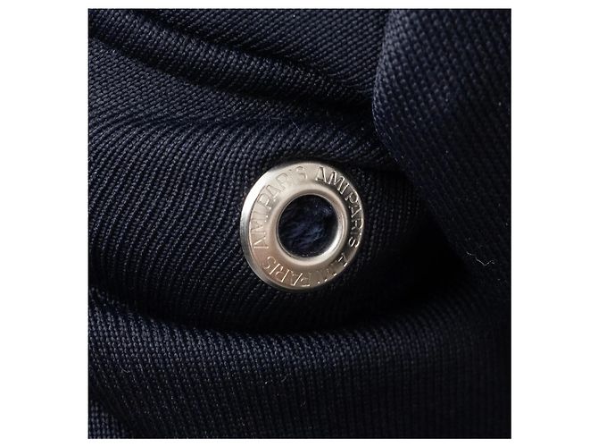 Ami Paris Quarter Zip Fly Track Top Marineblau - Ansicht 4