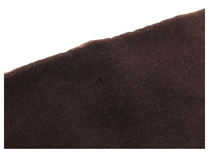 Hermès SCIARPA HERMES VINTAGE FODERATA VISO PLUME CASHMERE SETA CASHMERE SCIARPA SETA Marrone - vista 6