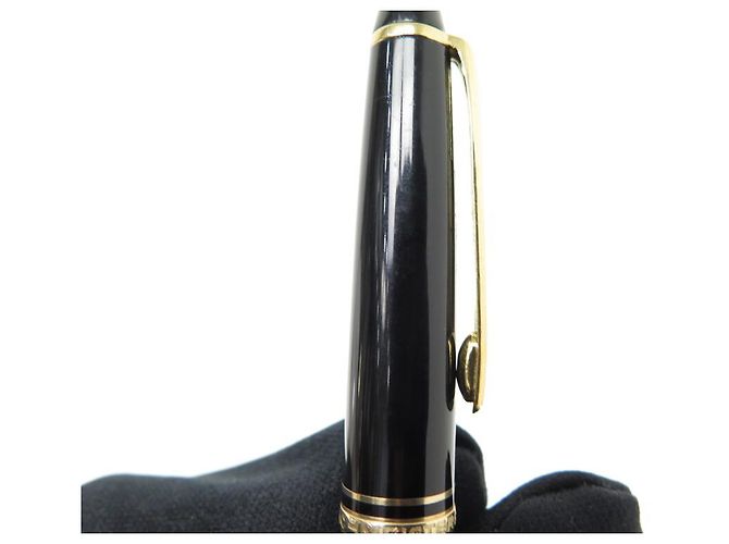 PENNA A SFERA VINTAGE MONTBLANC CLASSIQUE MEISTERSTÜCK MB10883 Resina nera Nero - vista 10