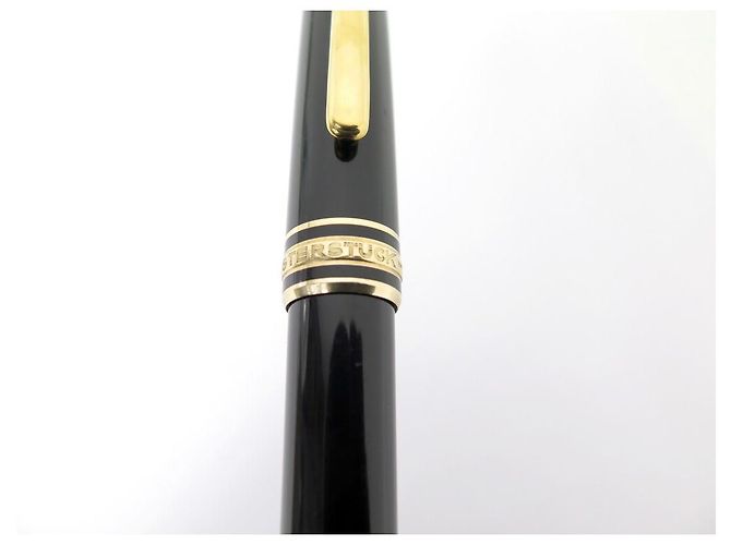 PENNA A SFERA VINTAGE MONTBLANC CLASSIQUE MEISTERSTÜCK MB10883 Resina nera Nero - vista 3