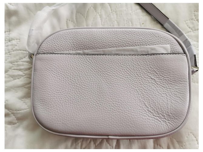 Borsa Michael Kors Parma in pelle martellata viola Porpora - vista 12