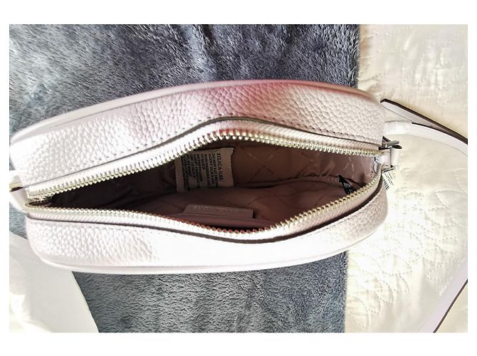 Borsa Michael Kors Parma in pelle martellata viola Porpora - vista 15