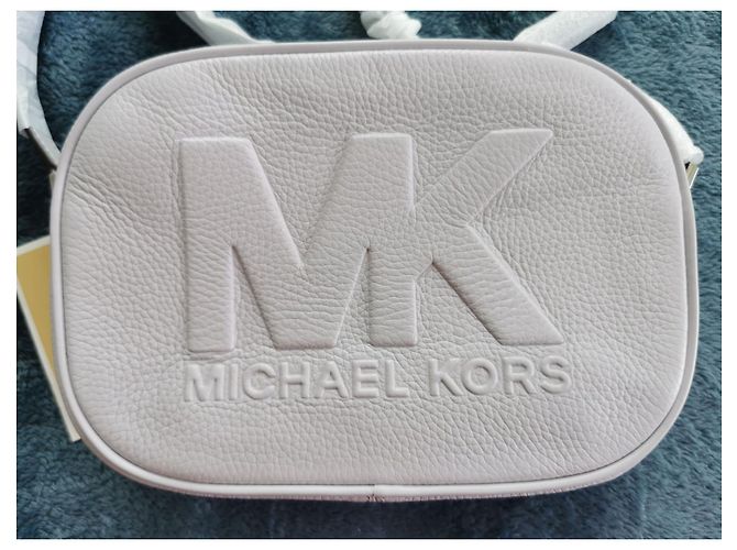 Borsa Michael Kors Parma in pelle martellata viola Porpora - vista 18