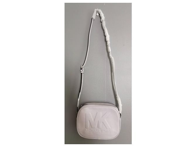 Borsa Michael Kors Parma in pelle martellata viola Porpora - vista 5