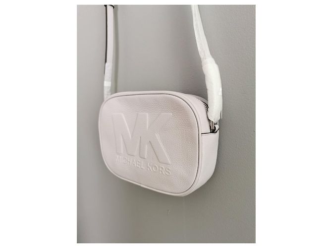 Borsa Michael Kors Parma in pelle martellata viola Porpora - vista 6