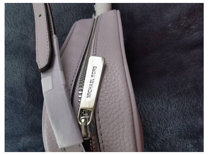 Borsa Michael Kors Parma in pelle martellata viola Porpora - vista 7