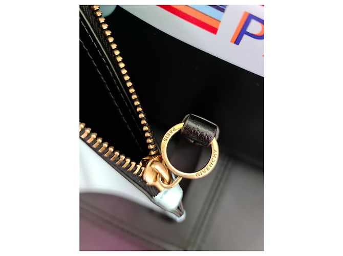 Givenchy-Shopping aus schwarzem Leder - Schwarz - Griffe oben - Ansicht 10