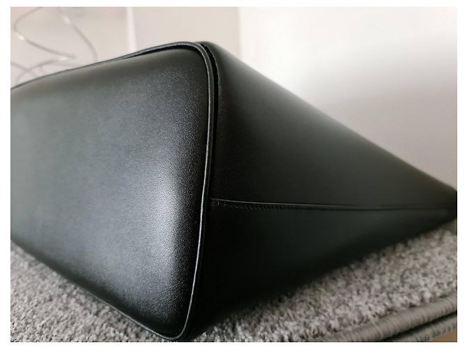 Givenchy-Shopping aus schwarzem Leder - Schwarz - Griffe oben - Ansicht 6