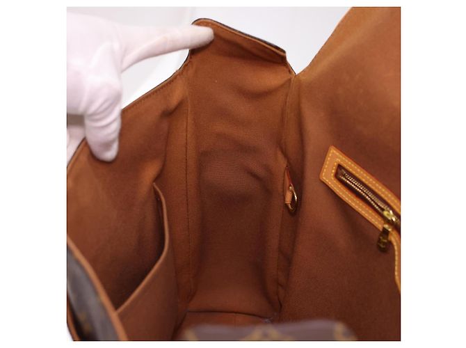 LOUIS VUITTON Borsa a spalla Abbesses con monogramma M45257 LV Auth S310 - vista 23