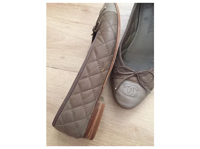 Cambon Chanel Ballerine Marrone - vista 2