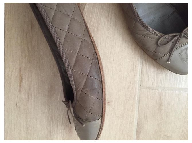 Cambon Chanel Ballerine Marrone - vista 5