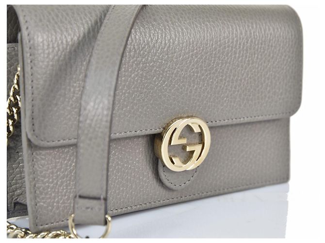 Gucci Borsetta a tracolla Grigio Mod. 510314 CAO0G 1226 Loess - vista 4