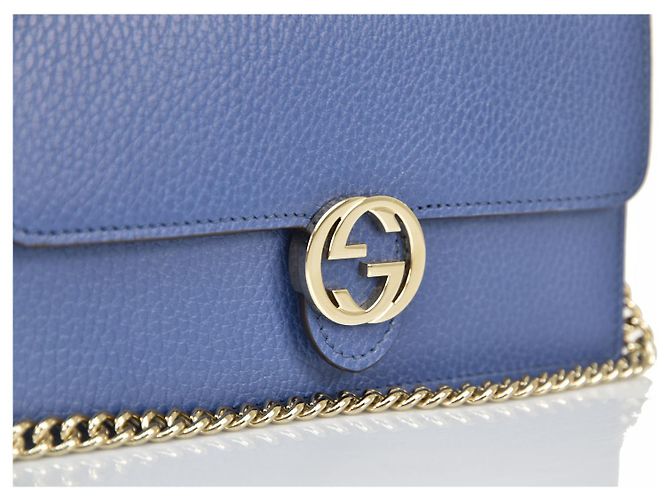 Gucci Borsetta a tracolla Blu Mod. 510314 CAO0G 1226 Caspian Blu chiaro - vista 4