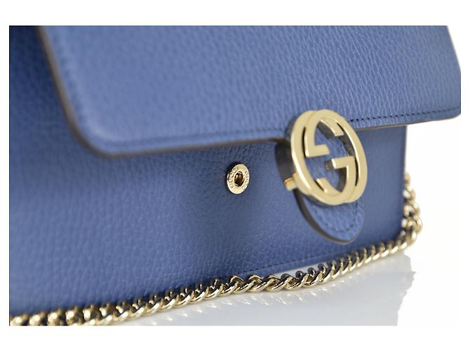 Gucci Borsetta a tracolla Blu Mod. 510314 CAO0G 1226 Caspian Blu chiaro - vista 5