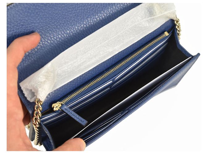 Gucci Borsetta a tracolla Blu Mod. 510314 CAO0G 1226 Caspian Blu chiaro - vista 6