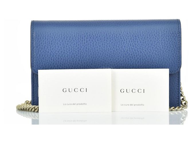Gucci Borsetta a tracolla Blu Mod. 510314 CAO0G 1226 Caspian Blu chiaro - vista 8