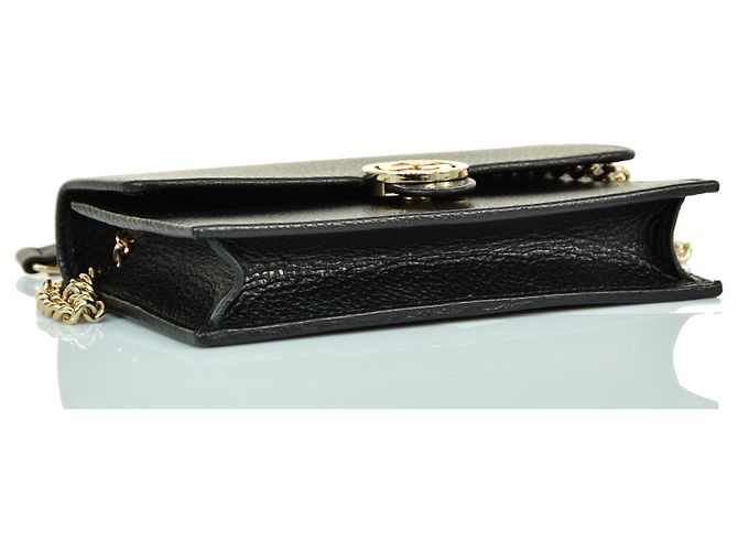 Gucci Borsetta a tracolla Nera Mod. 510314 CAO0G 1000 Nero - vista 5