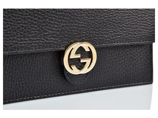Gucci Borsetta a tracolla Nera Mod. 510314 CAO0G 1000 Nero - vista 6