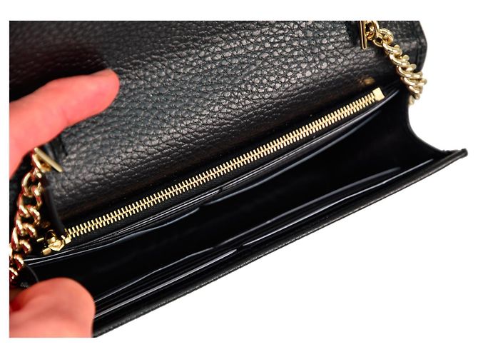 Gucci Borsetta a tracolla Nera Mod. 510314 CAO0G 1000 Nero - vista 7