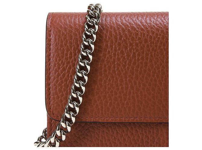 Gucci Borsetta a Tracolla Rossa Donna Pelle Dollar Calf Mod. 510314 CAO0G 6420 - vista 6