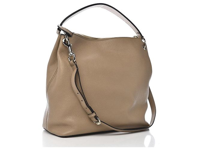 Gucci Borsa a Mano Soho Beige Donna Pelle Cellarius Mod. 536194 A7M0G 2754 - vista 2