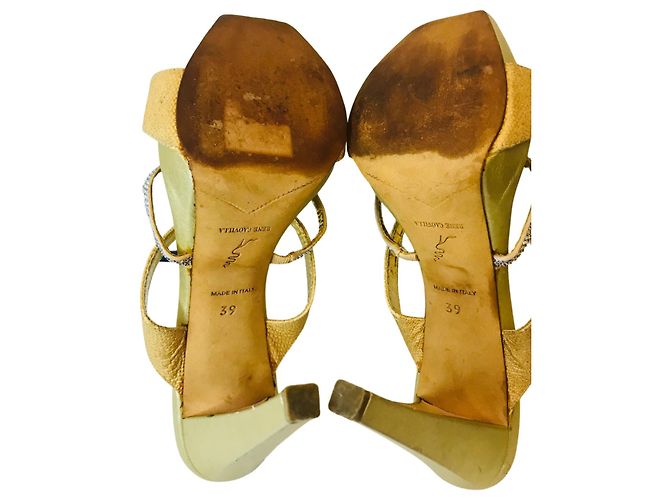 Rene Caovilla Mules champagne René Caovilla D'oro - vista 5