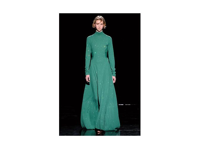 Marc Jacobs Grünes langes Kristallkleid - Ansicht 2
