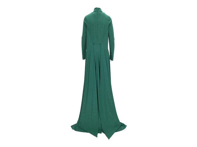 Marc Jacobs Grünes langes Kristallkleid - Ansicht 4