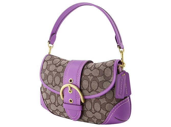 Soho Hobo Bag - Coach - Pelle - Viola - vista 2