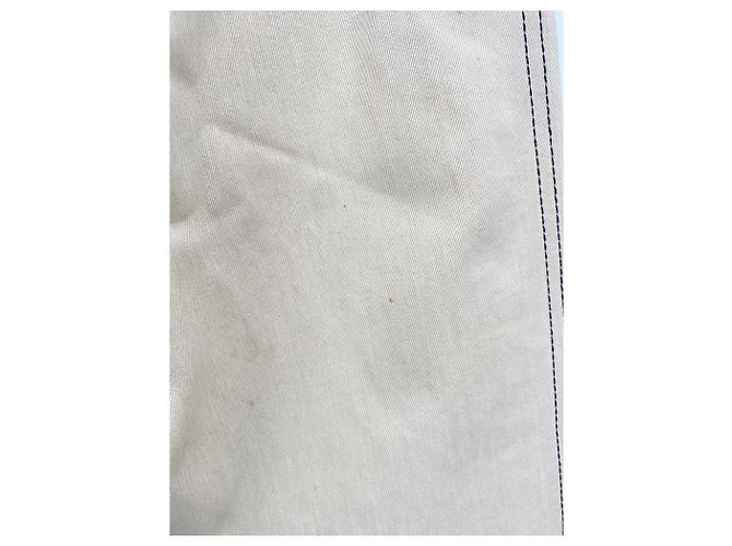 CHANEL Hose T.fr 36 Baumwolle Beige - Ansicht 5